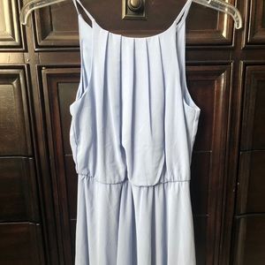 Francescas periwinkle dress